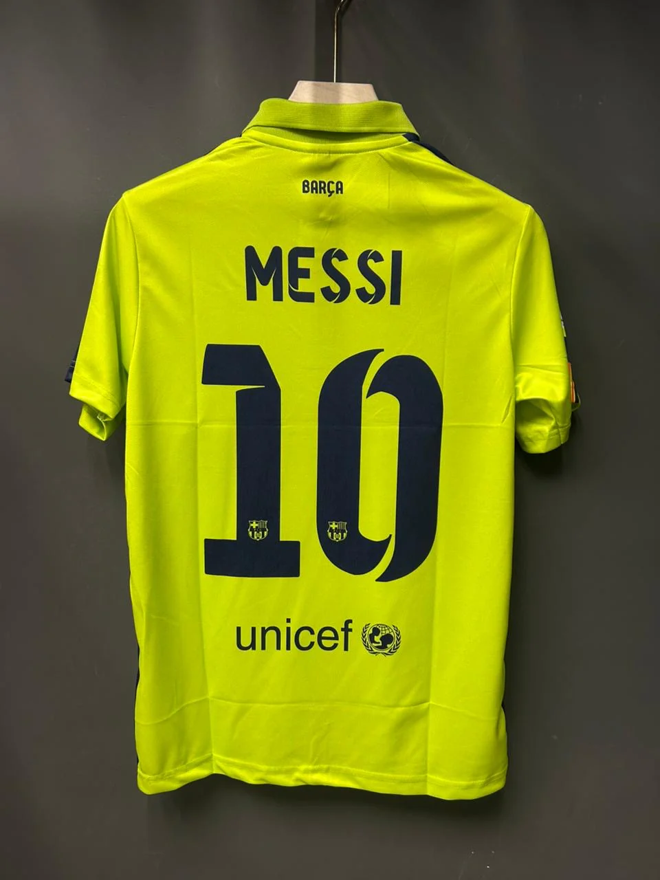 MESSI BARCELONA 2014/15 THIRD KIT POLO EMBROIDERY - Image 3